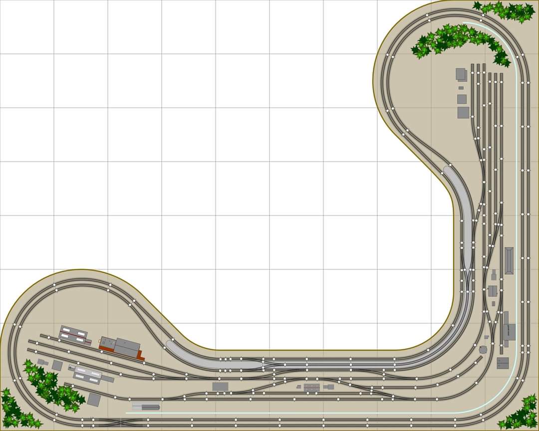 Track Plans Medium To Large Bedroom Sized Layouts The Model Railroad