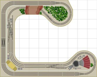 Track Plans-Medium To Large Bedroom Sized Layouts – The Model Railroad ...