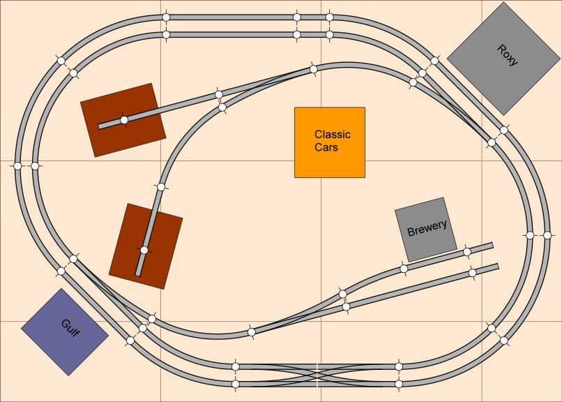 N gauge track plans for 2024 small spaces