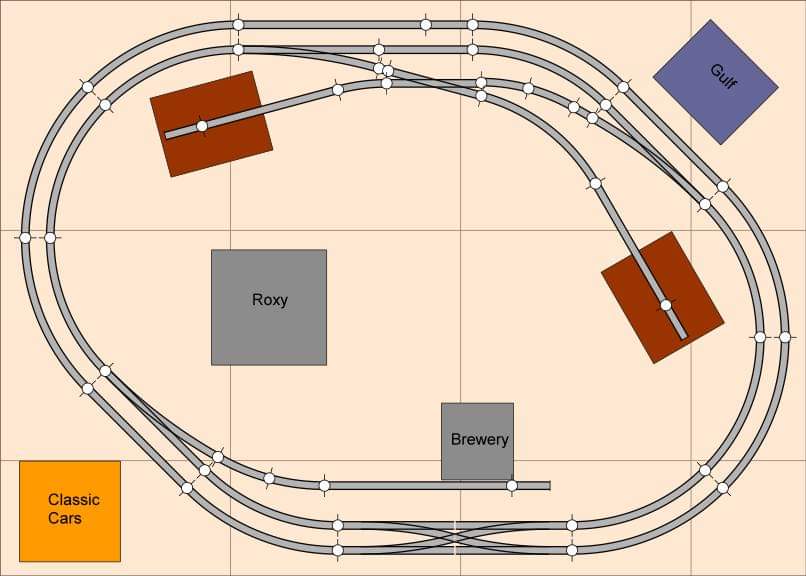 Small n gauge model best sale railway layouts