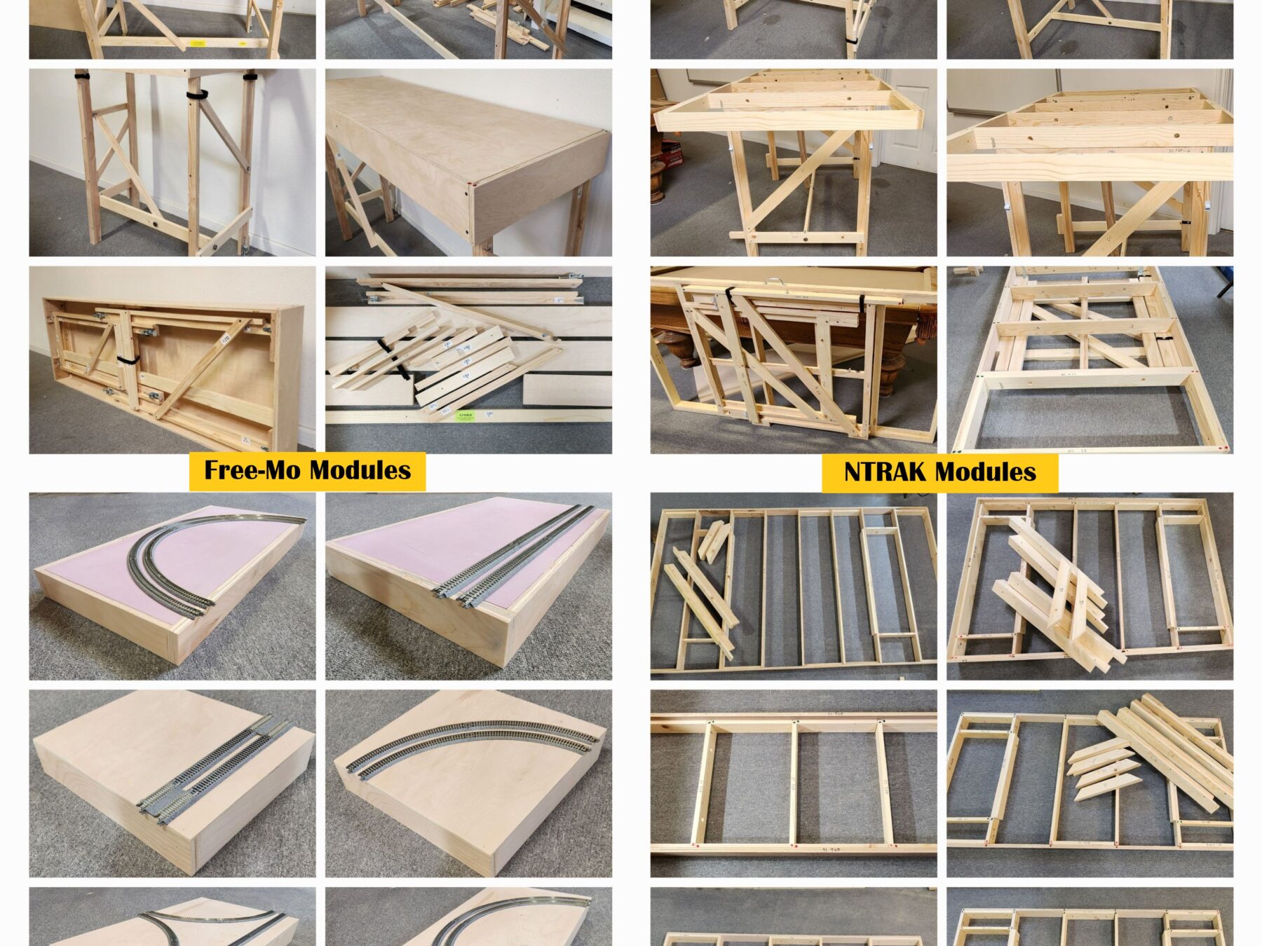 MODEL RAILROAD BENCHWORK PRODUCTS