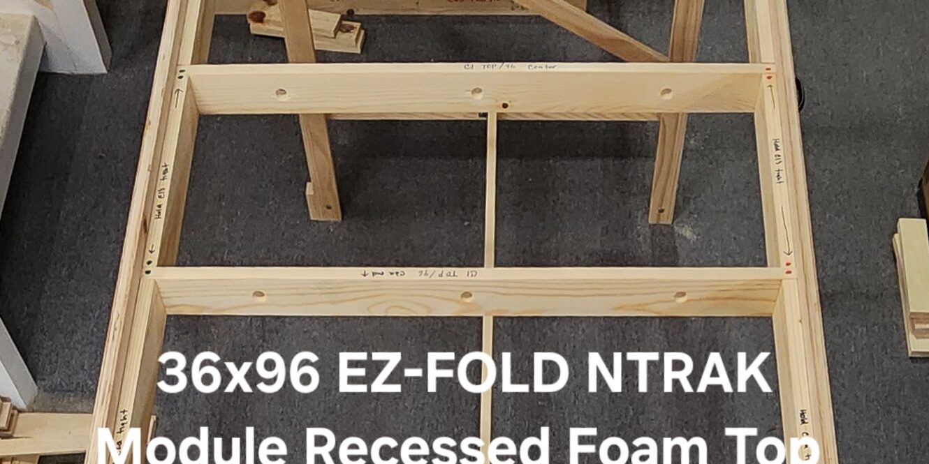 EZ-FOLD 36-96 Recessed Foam Top