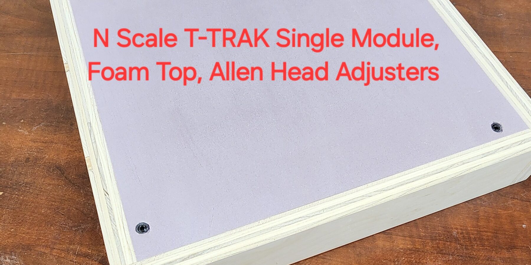 T-TRAK N Outside Corner Foam Top