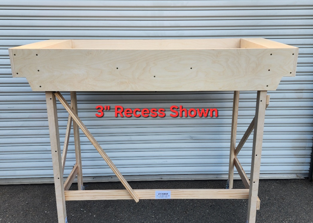 Recessed deck EZ-Fold Free-mo Module