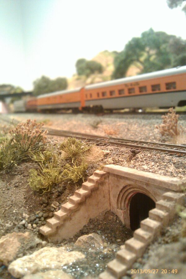 a below track level culvert detail