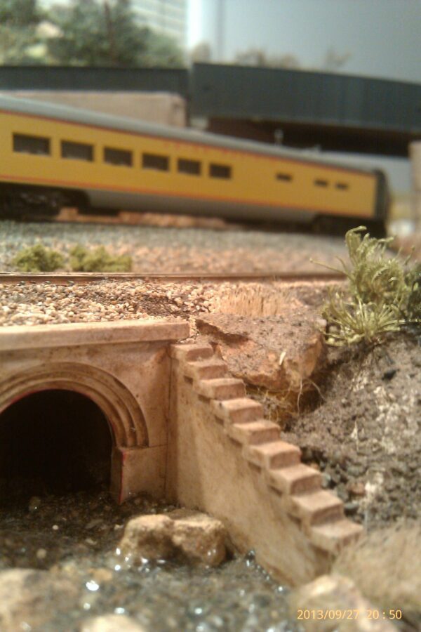 a below track level culvert detail